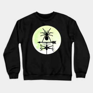 Spider Moon Weathervane Crewneck Sweatshirt